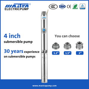 Mastra 4 inch stainless steel submersible well water pump suppliers R95-ST submersible pump