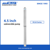 MASTRA 4,5 inch 316L anti-coroziune pompă submersibilă completă din oțel inoxidabil R110 Pompă submersibilă pentru puțuri ad&acirc;nci pentru mine