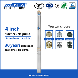 Mastra 4 inch high head submersible pump R95-S best brand of submersible sump pump