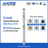 Mastra 3 Zoll Samall Tauchbrunnenwasserpumpe R75-T2 kleine Solarbrunnenpumpen tauchbar