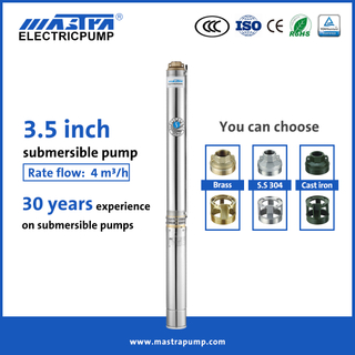 Mastra 3.5 inch fountain pumps submersible R85-QC deep well pump kit
