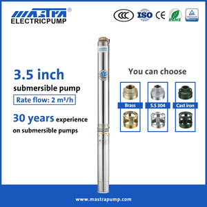 Pompă submersibilă Mastra de 3,5 inci, 240 volți, R85-QS, pompă submersibilă de 2,5 CP