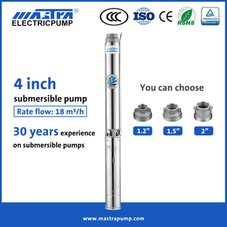 Mastra 4 inch automatic water pump manufacturers R95-ST submersible irrigation pump