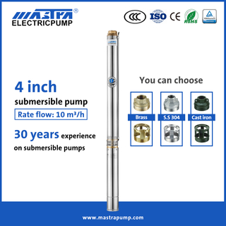 Mastra 4 inch submersible well pump R95-MA Solar water pump manufacturers