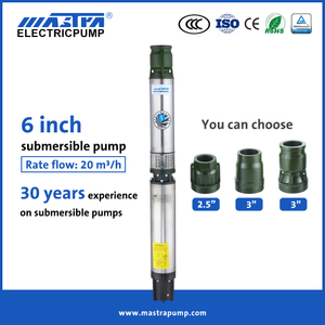 Mastra 6 inch stainless steel submersible water pump price R150-DS submersible pump brand