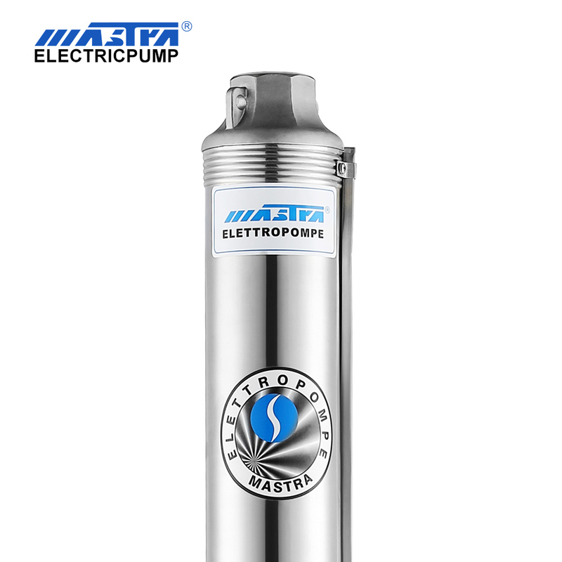 تامین کننده پمپ چاه غوطه ور 5 اینچی MASTRA سری R125 پمپ چاه عمیق شناور از جنس استنلس استیل