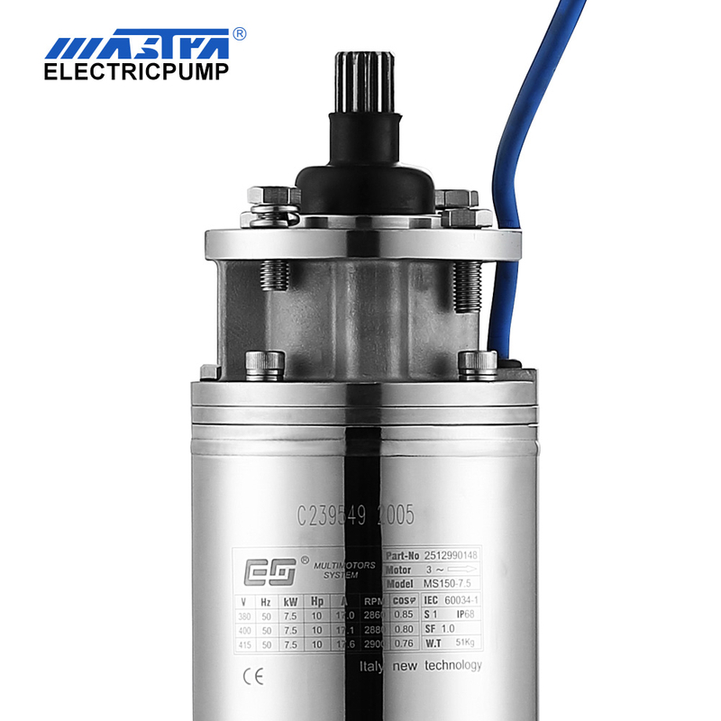 5' Water Cooling Submersible Motor 1 10 hp non submersible transfer pump