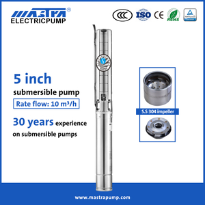 Mastra 5 inch stainless steel submersible deep well pump 5SP submersible pump manufacturers