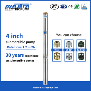 Mastra 4 inch china submersible water pump R95-S high flow submersible water pump
