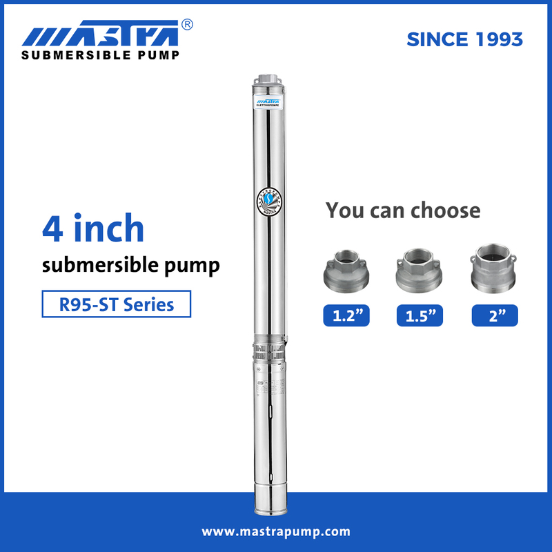Pompa Sumur Dalam MASTRA 4 inci Pompa Lubang Bor Submersible Seri R95-ST