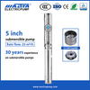 Mastra – pompe submersible pour fontaine &agrave; eau, enti&egrave;rement en acier inoxydable, 5 pouces, 5SP25, meilleures pompes de puits submersibles