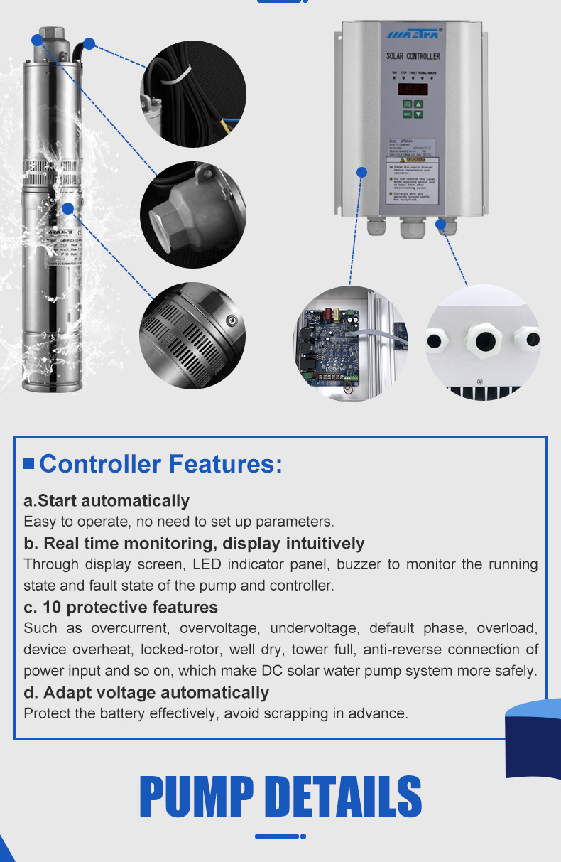 Solar DC water Pump system water pumping machine for farming Buy