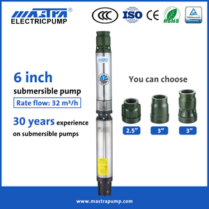 Mastra 6 inch zurfin rijiyar famfo 2hp R150-ES grundfos 5hp farashin famfo mai jujjuyawa