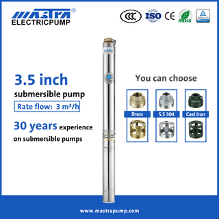 Mastra 3.5 inch franklin electric submersible pump R85-QA 2hp submersible pump single phase