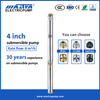 Mastra 4 duim AC DC sonwaterpompe dompelbare R95-DF diepput dompelwaterpomp