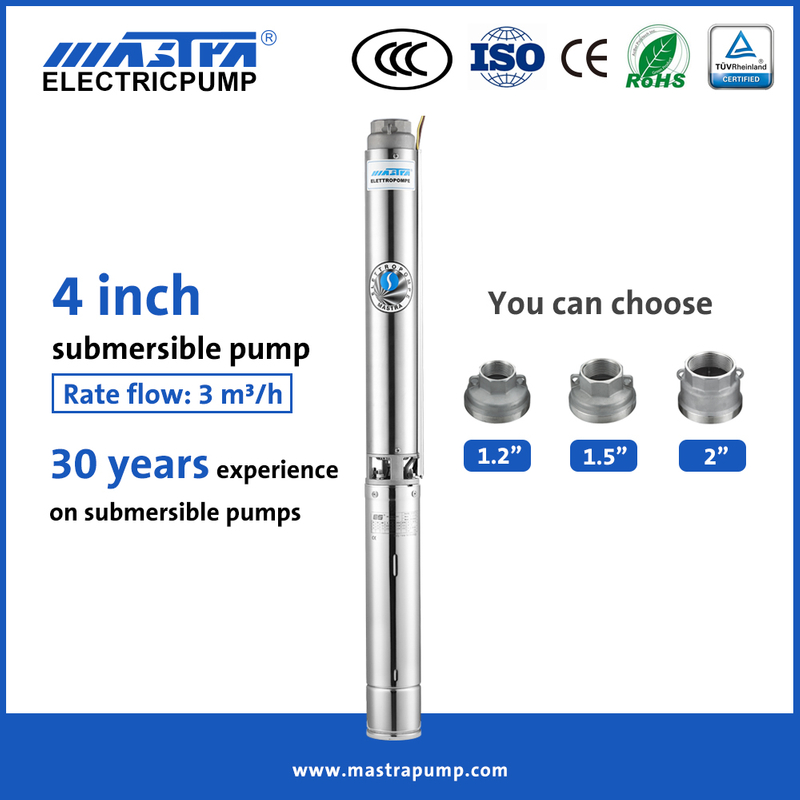 Mastra bombas de agua de riego de 4 pulgadas fabricantes R95-ST precios de bombas de agua Kenia