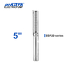 Pompa sommersa Mastra in acciaio inox da 5 pollici - serie 5SP Portata nominale 20 m&sup3;/h il controller