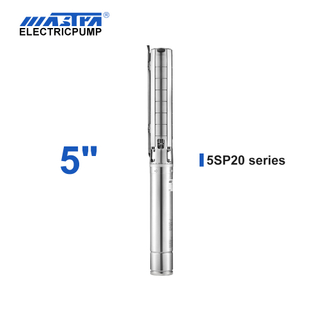 Mastra 5 inch stainless steel submersible pump ac compressor as vacuum pump 5SP series 20 m³/h rated flow