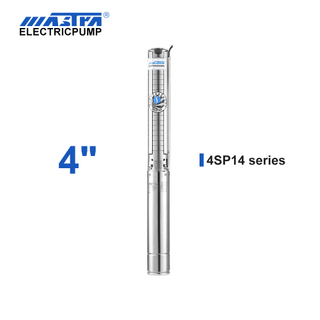 60Hz Mastra 4 inch stainless steel submersible pump - 4SP series 14 m³/h rated flow