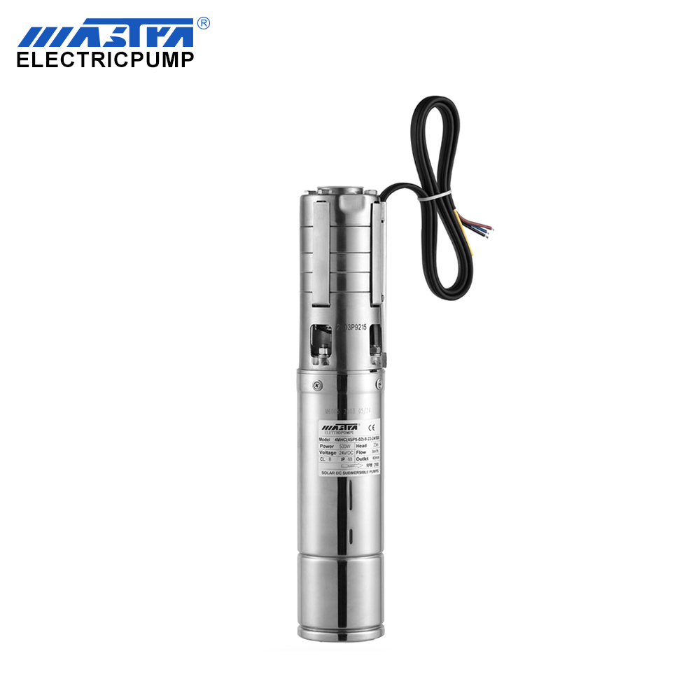 MASTRA Full Stainless steel deep well pumps Solar DC water Pump system 1 6 hp submersible thermoplastic utility pump