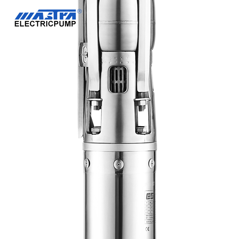 M&aacute;y bơm nước ch&igrave;m giếng s&acirc;u 6 inch ho&agrave;n to&agrave;n bằng th&eacute;p kh&ocirc;ng gỉ Mastra M&aacute;y bơm nước ch&igrave;m tốt nhất 6SP