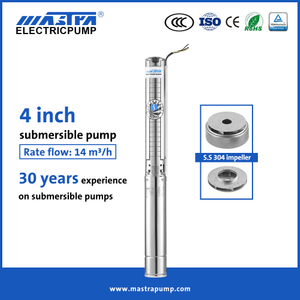 Mastra 4 inch stainless steel submersible water pump 4SP submersible pump company