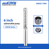 MASTRA 6-Zoll-Tauchbohrlochpumpe aus Edelstahl, Tiefbrunnenpumpe der Serie 6SP30