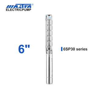 Mastra 6 inch stainless steel submersible pump septic pumping lac la biche 6SP series 30 m³/h rated flow