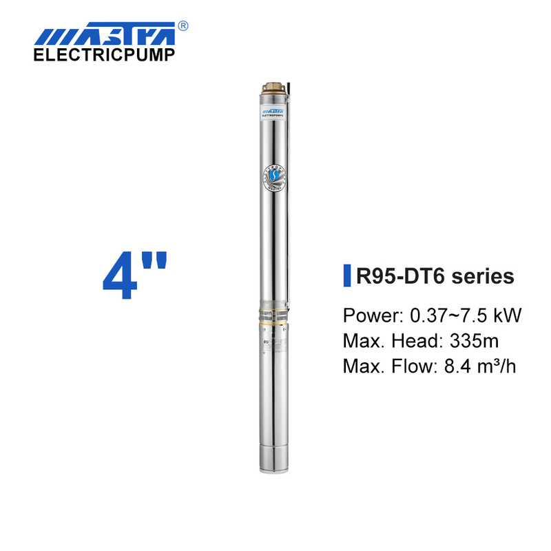 Mastra 4 дюймдік суасты сорғы - R95-DT сериясы 6 м&sup3;/сағ номиналды шығыны тұрмыстық су сорғысы