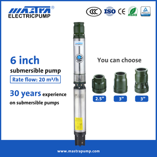Mastra 6 inch submersible pump manufacturers R150-DS submersible fountain pump