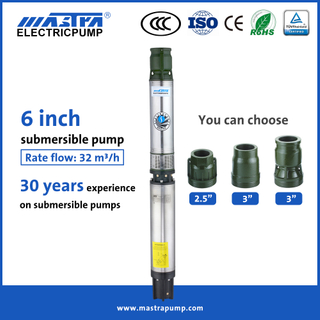 Mastra 6 inch submersible deep well pump dealers R150-ES 15hp submersible pump price list