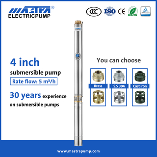 Mastra 4 inch borehole submersible water pump price R95-BF solar powered submersible water pump